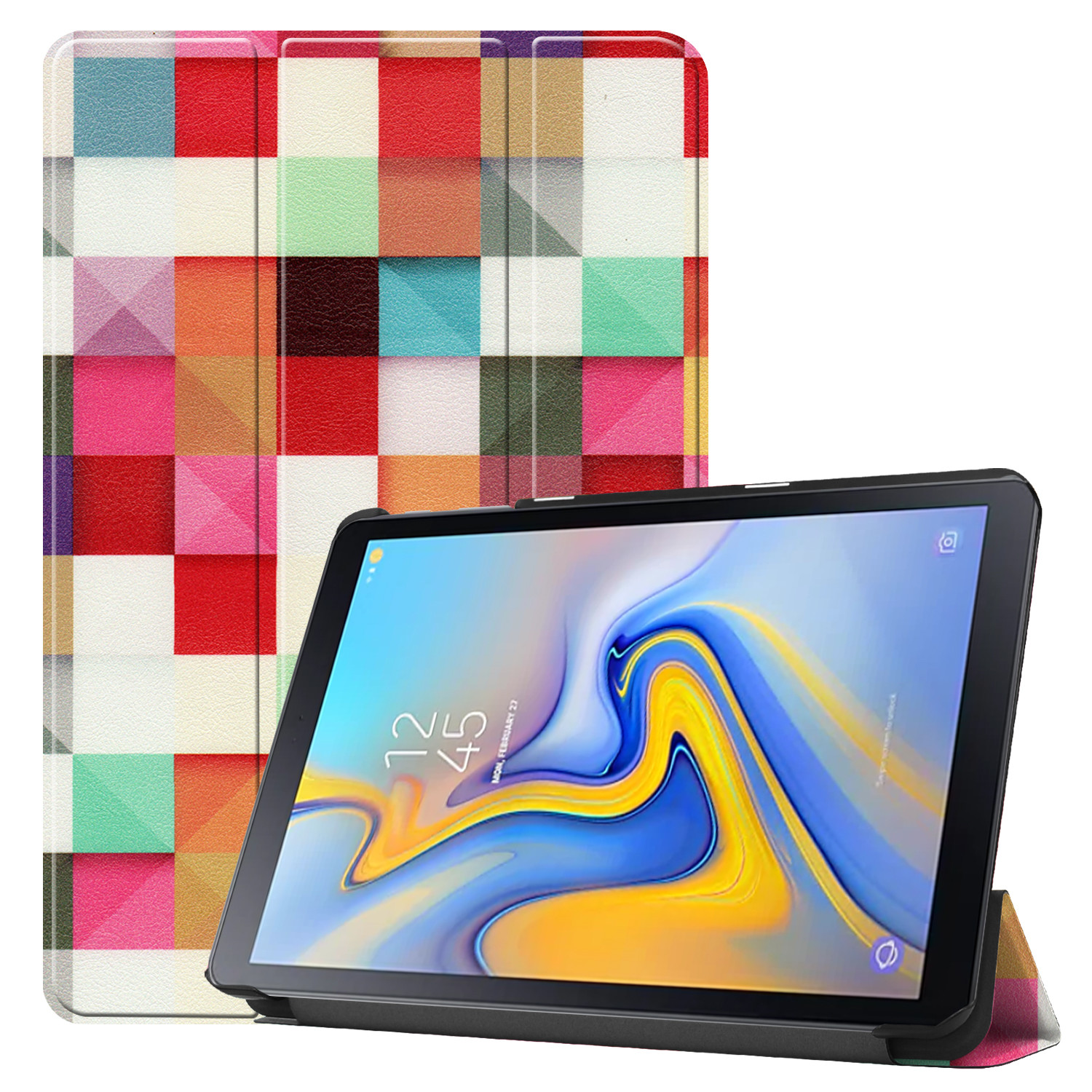 Galaxy Tab Advanced 2 2018 Case, Print Cover for Galaxy Tab Advanced 2 10.1 2018(T583)