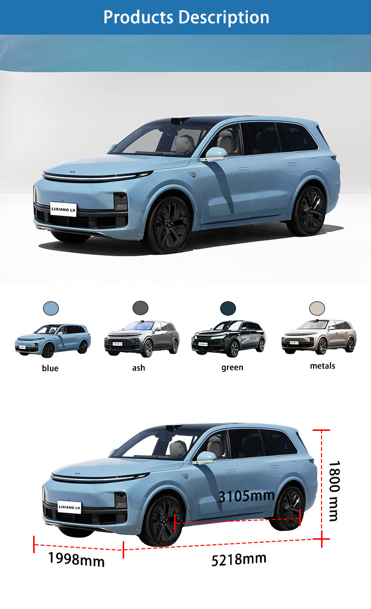 New SUV 6 Seats Hybrid Lixiang L9 New Energy Vehicle EV Electric