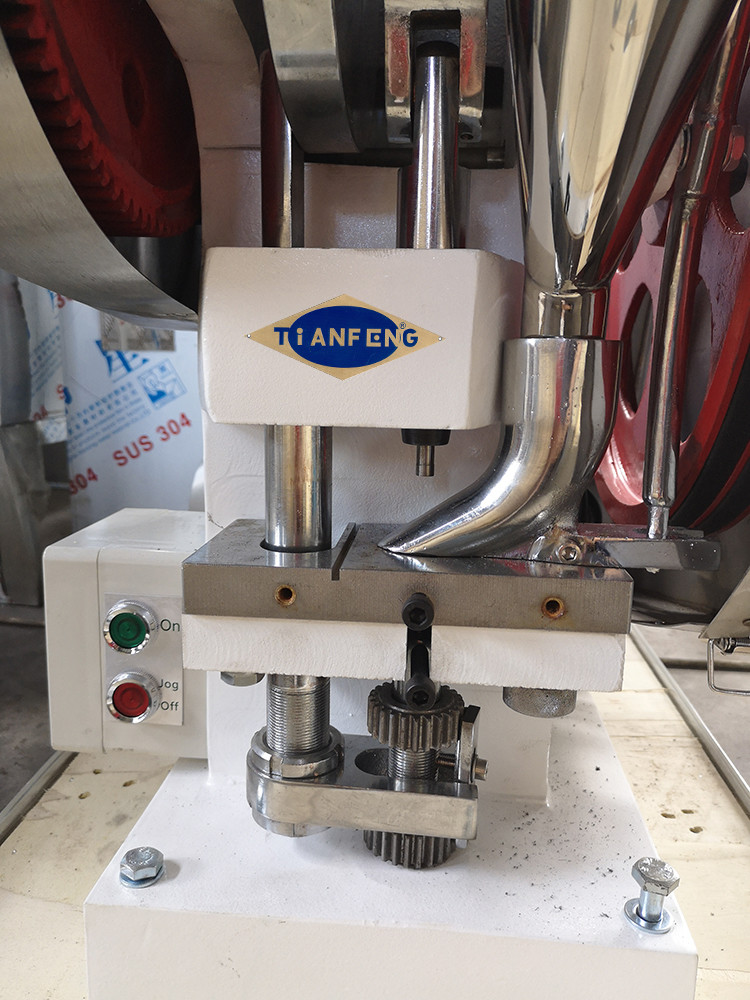 TDP 6 60KN 25 Mm Vitamin Pills Manual Single Punch Tablet Press Machine