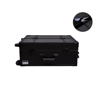 Elegant Design Aluminium Makeup Case , Travel Makeup Vanity With Lights