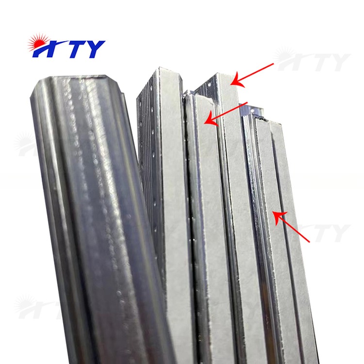 Aluminum Alloy Spacer Bar for Easy Installation in Double Glazed Windows and Doors