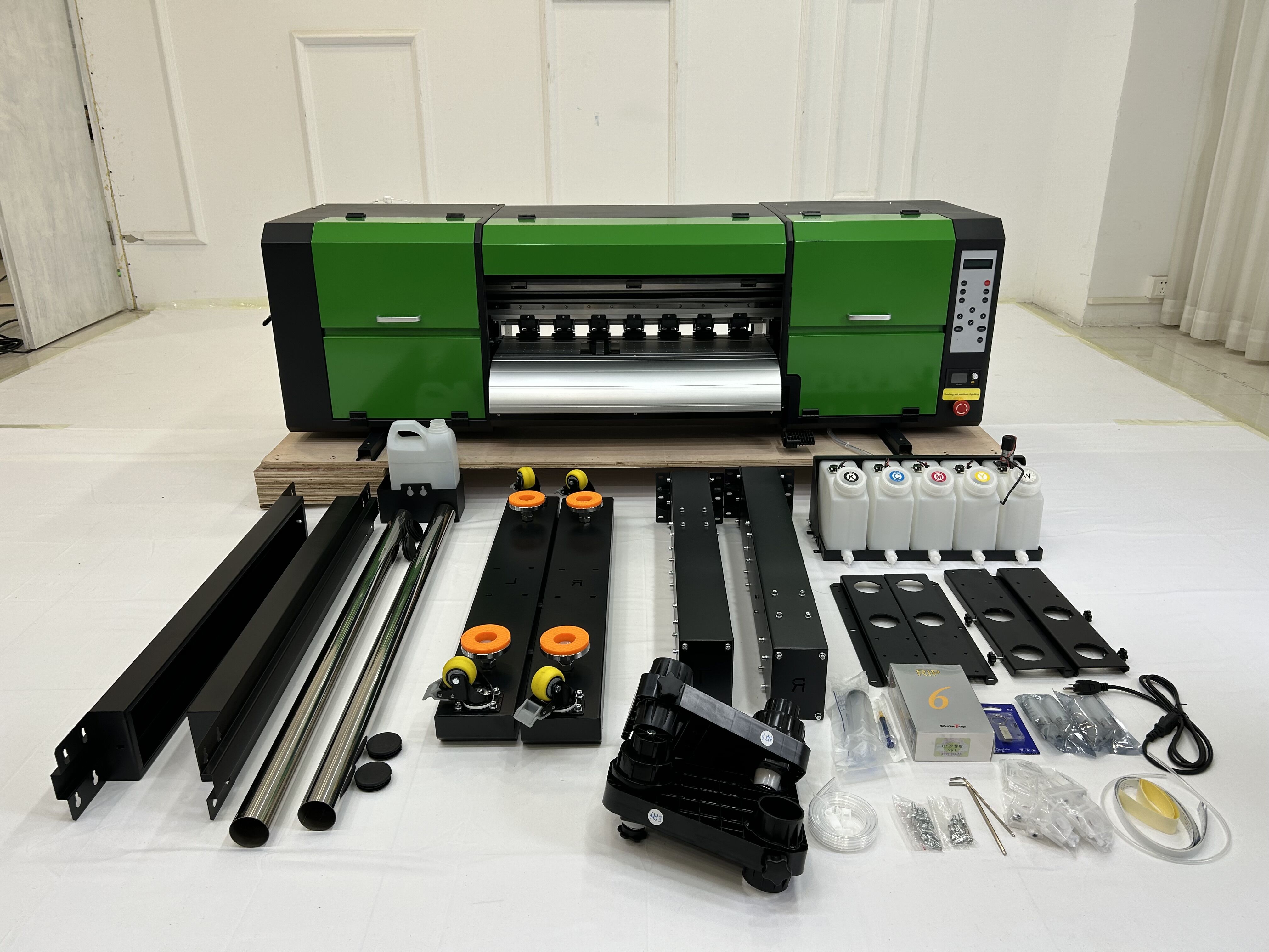 Direct to Film T-Shirt Printing Machine with XP600/I3200 Print Head and 400 KG Capacity
