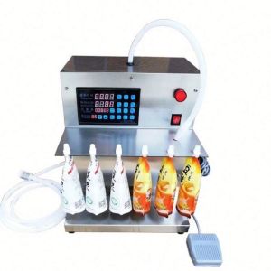 Stand up Spout Bag Sachet Water Pouch Filling Machine
