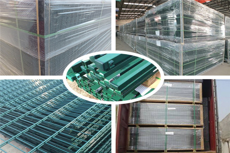 Galvanised Double Layer Wire Mesh Bilateral Double Wire Fence Panel