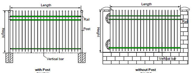 Full Welding or Assembled Spear Top Cheap Fencing
