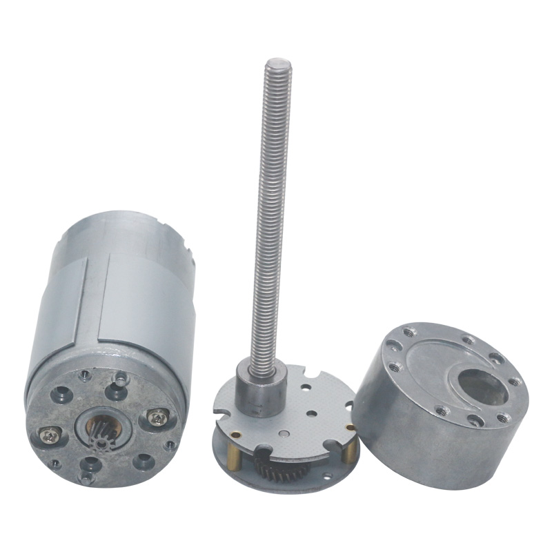 Low Noise Micro DC Gear Motors 24V 6000RPM DC Motor With Dia 37mm Reductor