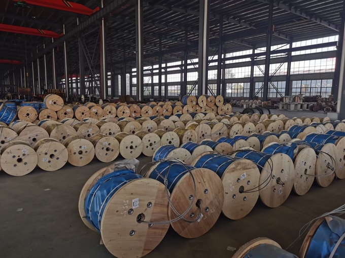 ASTM A-475 Galvanized Steel Wire Strand 7/5.26mm EHS5/8"Guy Stay Wire