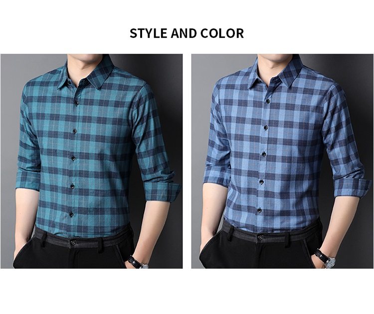 2021 Fashion Style Long Sleeve T-shirt for Men Covered Button Closure and Comfort