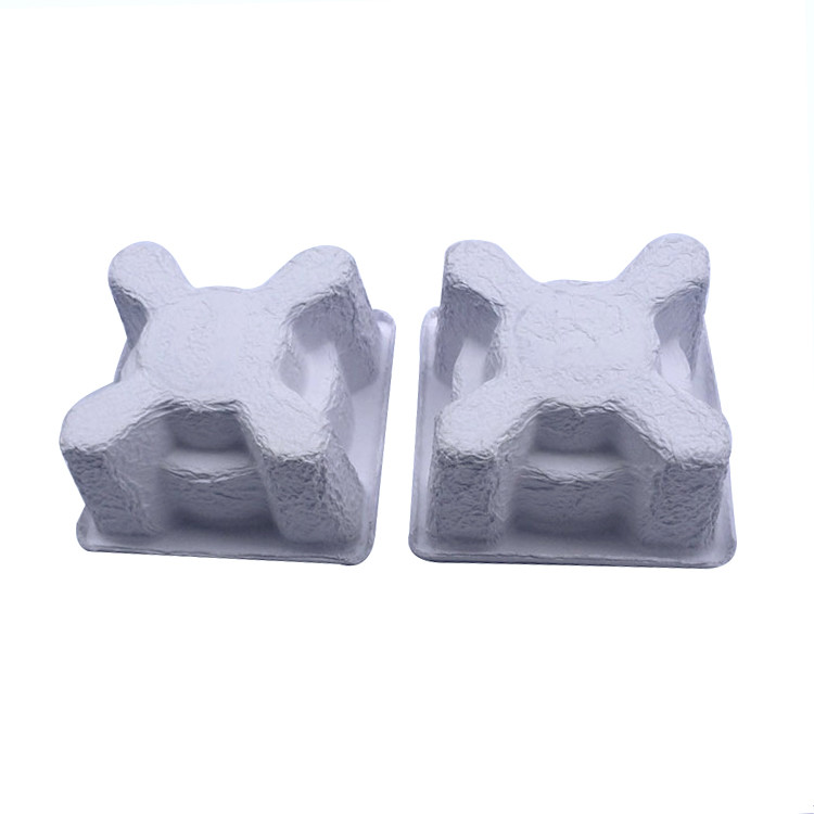 Bagasse Recycled Paper Tray , Antistatic Paper And Cardboard Packaging