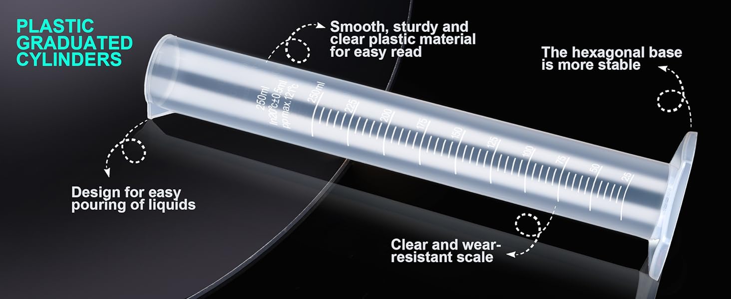 Plastic Graduated Cylinders  Plastic Beakers