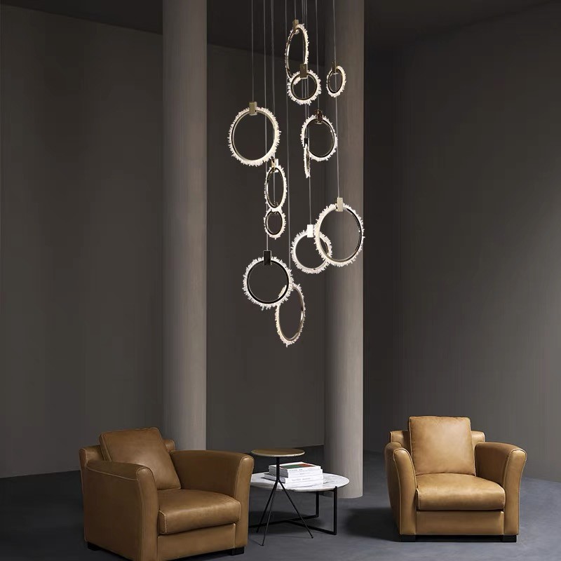 Crystal Chandelier with Customizable Design for Home Decoration and Low MOQ