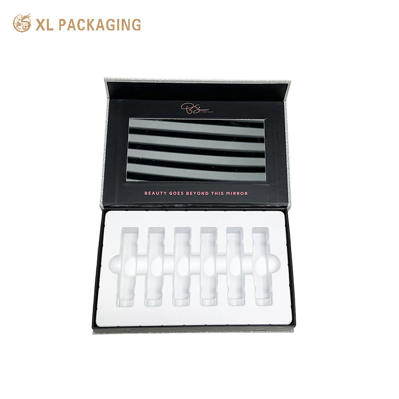 Customized Size Recyclable Cardboard Paper Hard Magnetic Box Packaging with Luxury PVC Tray