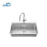Buy cheap single bowl SUS304 stainless steel sink commercial topmount handmade house from wholesalers