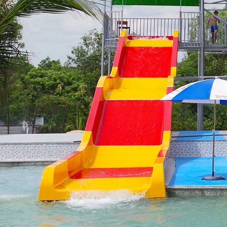 Family Fun Water Slide Fiberglass Pool Slide for Amusement Park