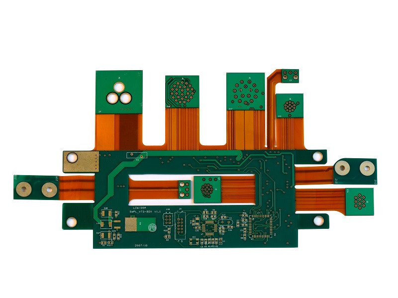 ENIG FPC Rigid Flexible PCB Fr4 94V0 Copper Printed Circuit Board