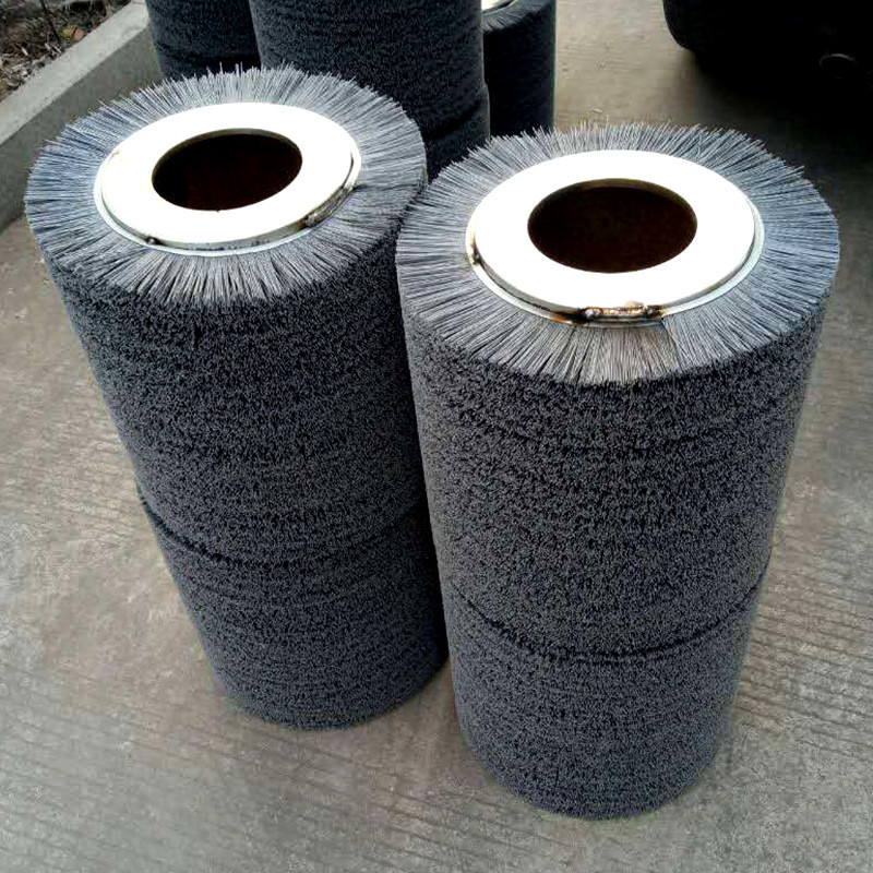 Buffing 250mm Abrasive Wire Wheel Nylon Brushes Stainless Steel Wire Circular Brush Steel Wire Brushes for Pot Polishing Machine