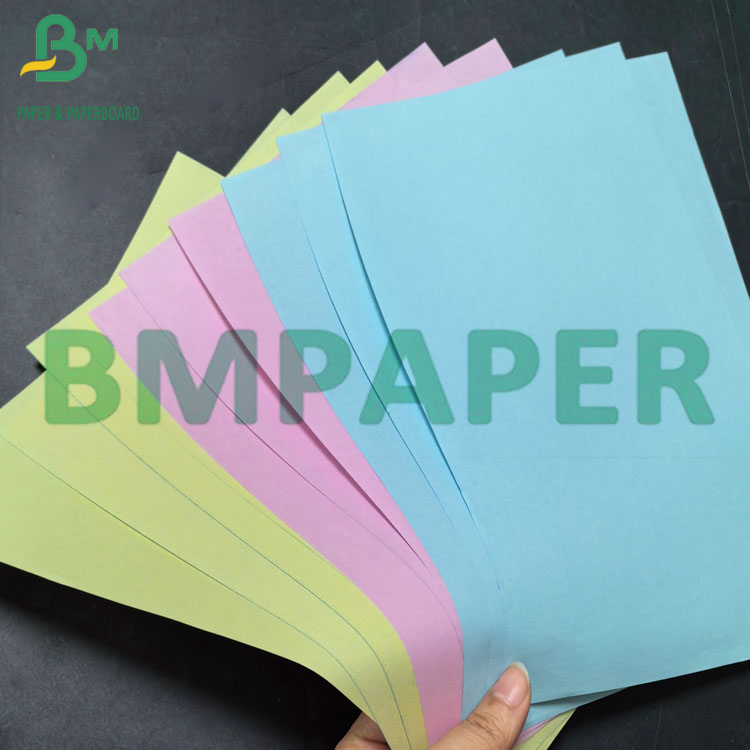 60gsm 70gsm Continuous Carbonless Paper In Different Color From NCR Printing (5)
