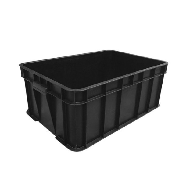 600x400x230mm Cleanroom Black Anti Static ESD PP Box