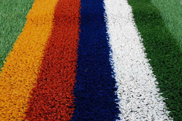 3/8 Inch Gauge Artificial Grass For Tennis Sports High Density With Low Maintenance And Excellent Texture