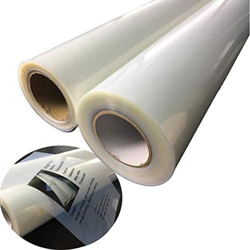 30/60cm Cold Peel / Hot Peel Double Sides Matt DTF Printing PET Film Heat Transfer DTF PET Film Match With Hot Melt Powder