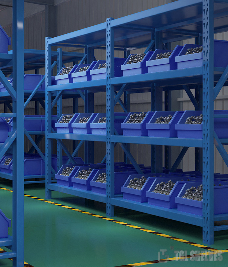 Metal Storage Warehouse Stacking Racks 1200×450×2000mm Size Anti rust