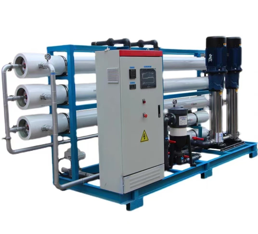 150 Tons/Day Seawater Desalination Equipment High Salinity Wastewater Zero Discharge Concentrated Water Filtration And Purification Equipment