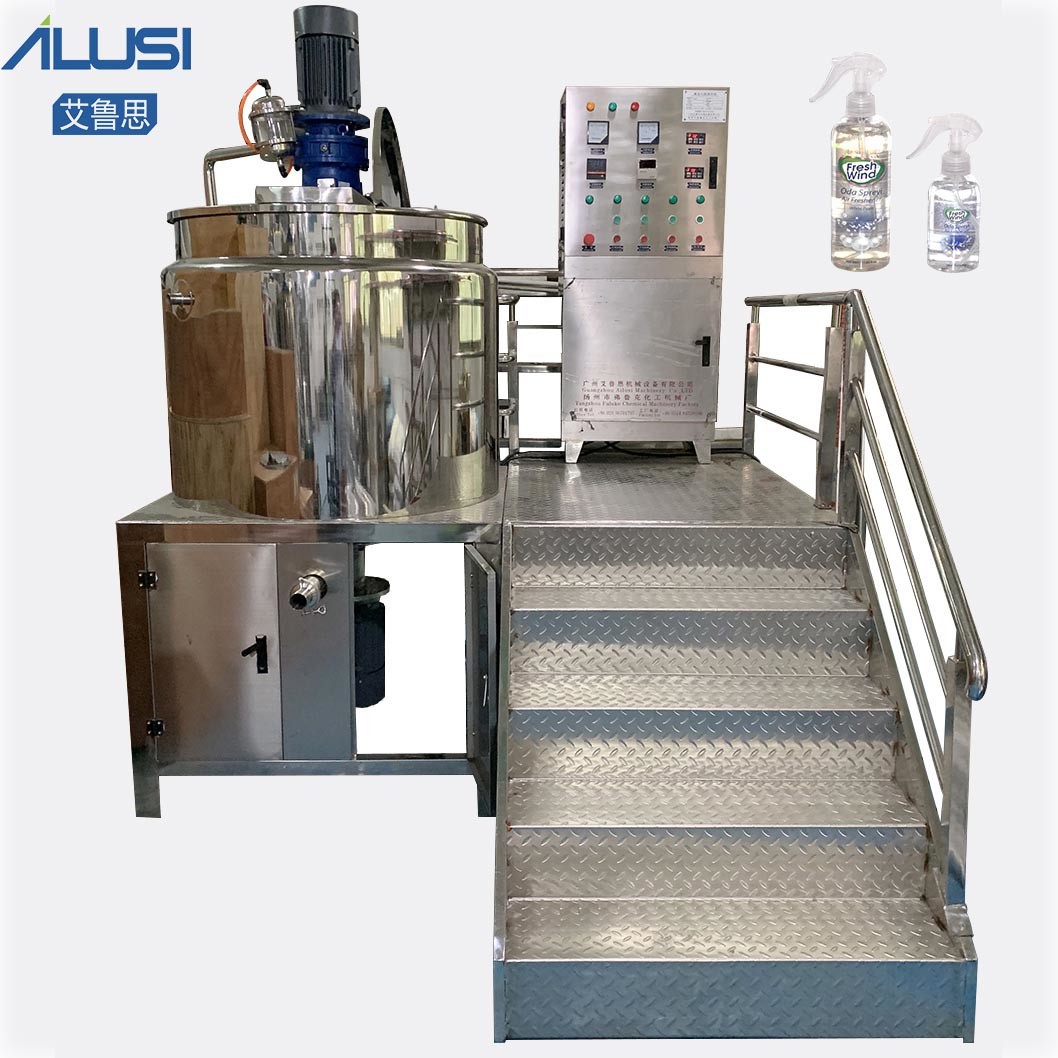 5000L Stainless Steel Blender Mixer Industrial Mixing Tanks Liquid Soap Shampoo Detergent Making Machine