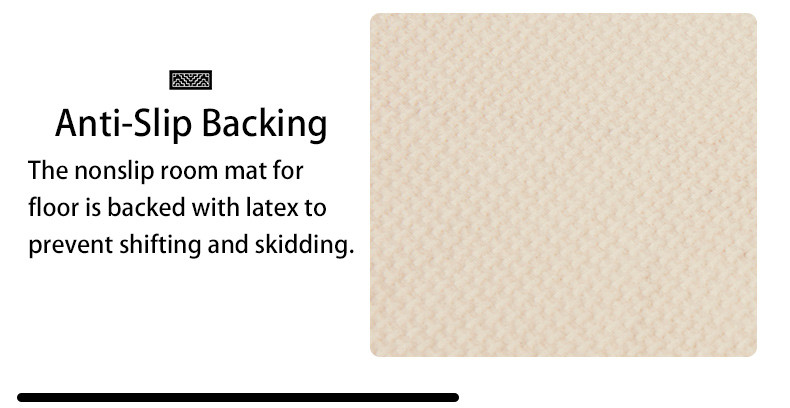 1.2 Inch Pile Plush Water Absorb Tufted Bath Mat Plaid Pattern