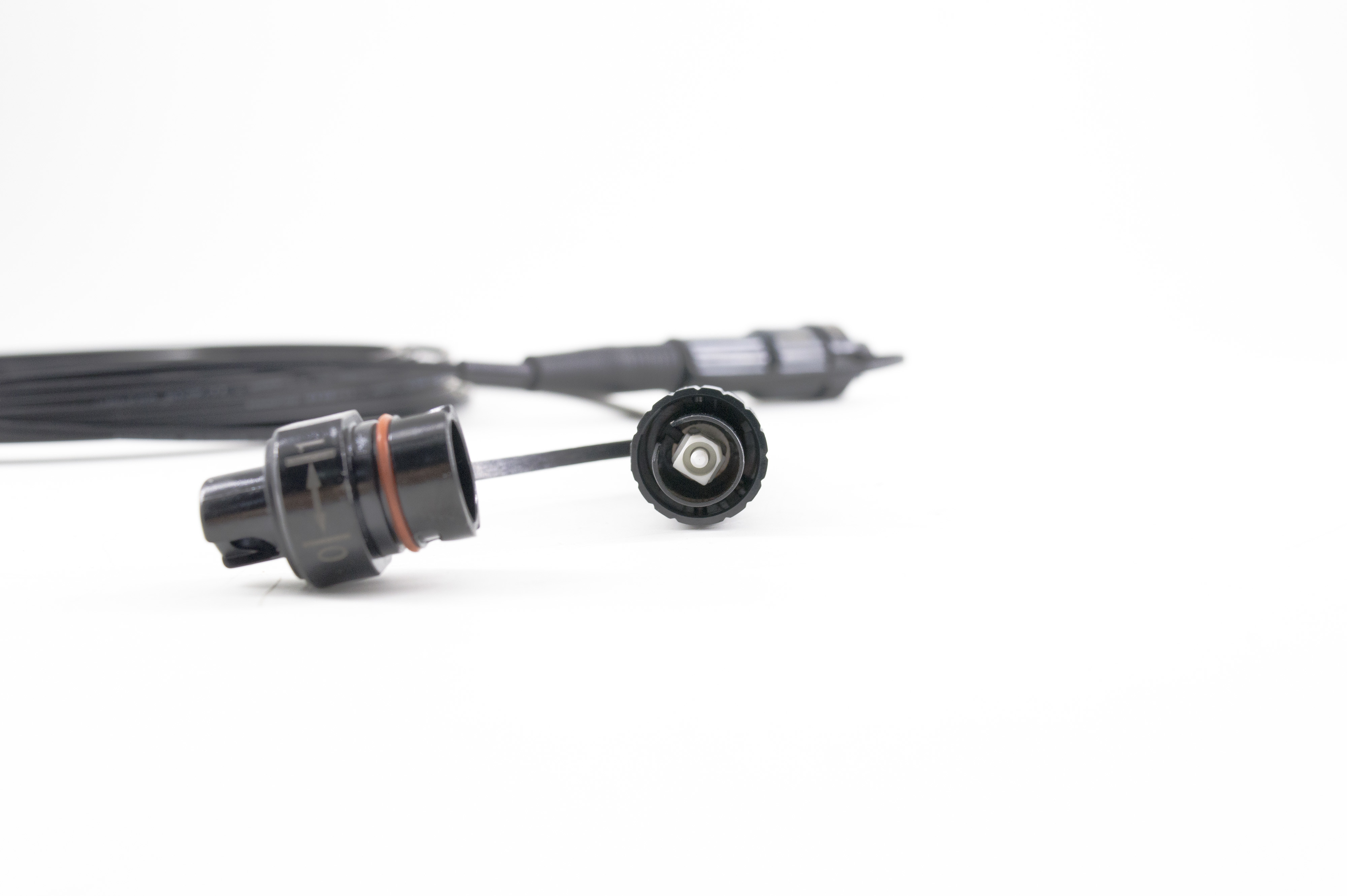 Pre Connectorized Drop Optical Cable Assembly G657A2 LSZH With Customized Length