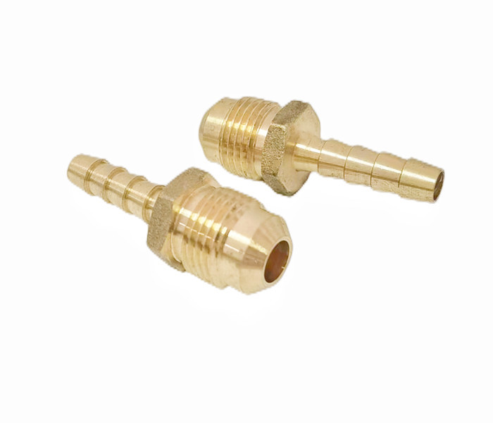 1/4" Male Thread X 1/4" Hose Barb Brass Pipe Fitting Non Rusting