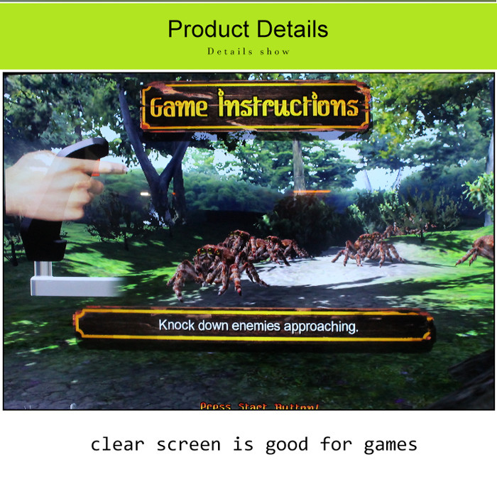 Interesting Indoor Simulated Gun Game Shooting Arcade Machines For Shopping Mall