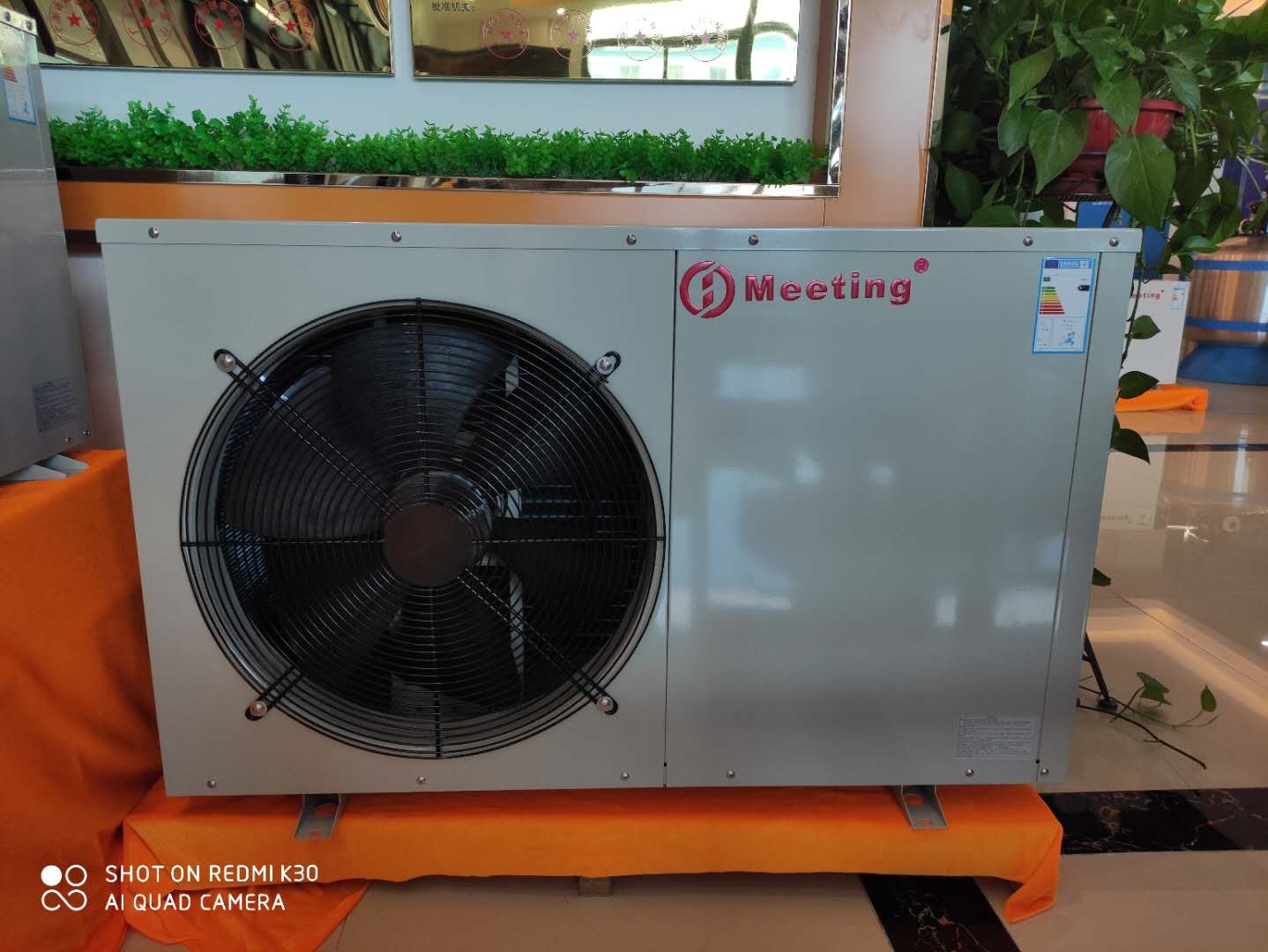 Meeting 14kw Air Source Heat Pump Swimming Pool Low Temperature Unit Small Domestic Swimming Pool Heating Equipment