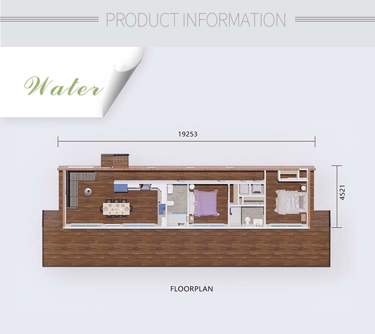 Factory Prices Container House Fully Assembled Modular Villa Prefab Steel Home Kits