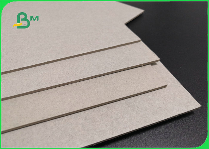 1.5mm 2mm 3mm Rigid Laminated Grey Straw Board For Book Binding 28 x 32 Inch