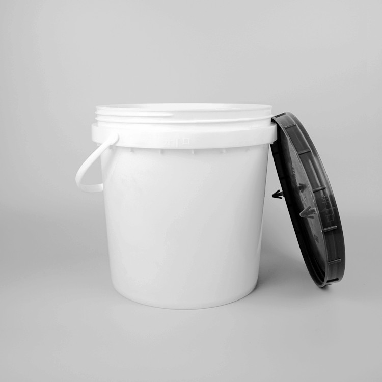 8L 25cm Height Plastic Toy Buckets With Screw Lid Custom Color