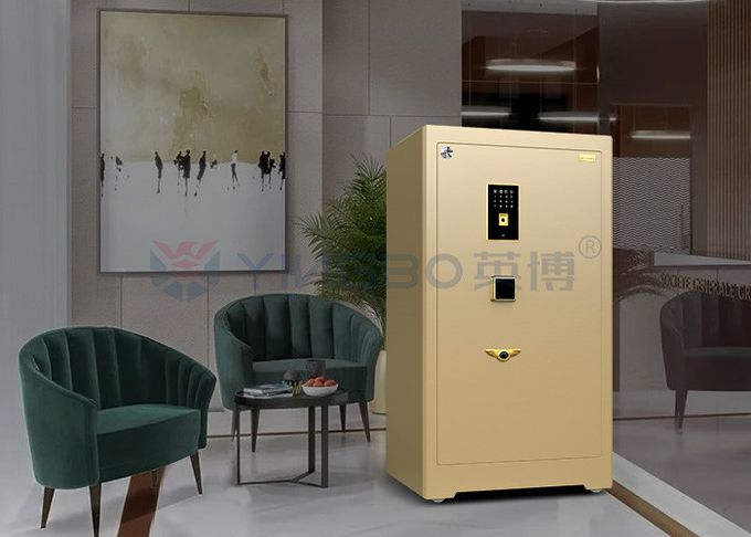 YB/ZY-100 Zinc Alloy Handle Commercial Safe Box Fingerprint Lock With 4 Open Ways