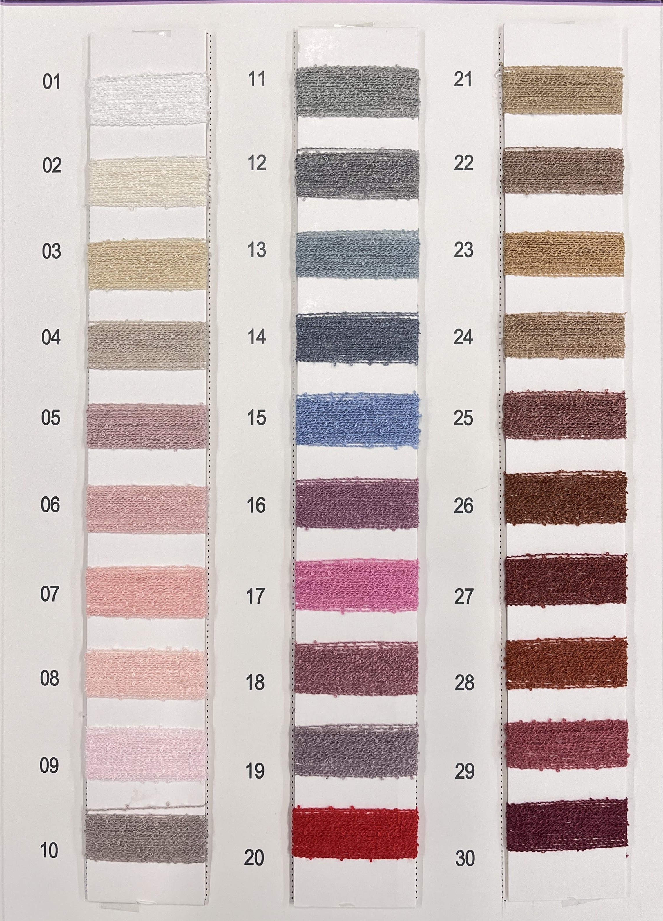60 Colors Embroidery Loop Yarn 100 Polyester Yarn For Knitting