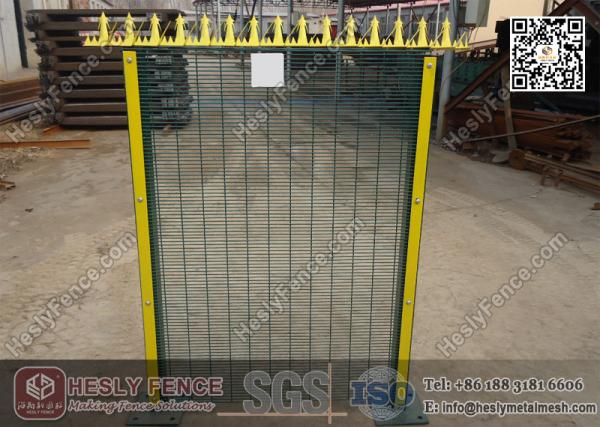 Quality Anti-Cut 358 Welded Mesh Security  Fencing Panels 3"X5" mesh aperture for sale