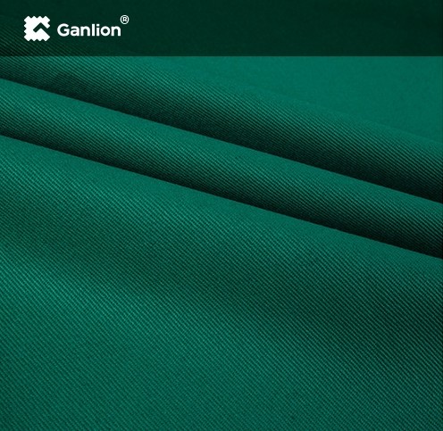 100% Cotton Medical Uniform Fabric Twill 3/1 antibacterial clothing material