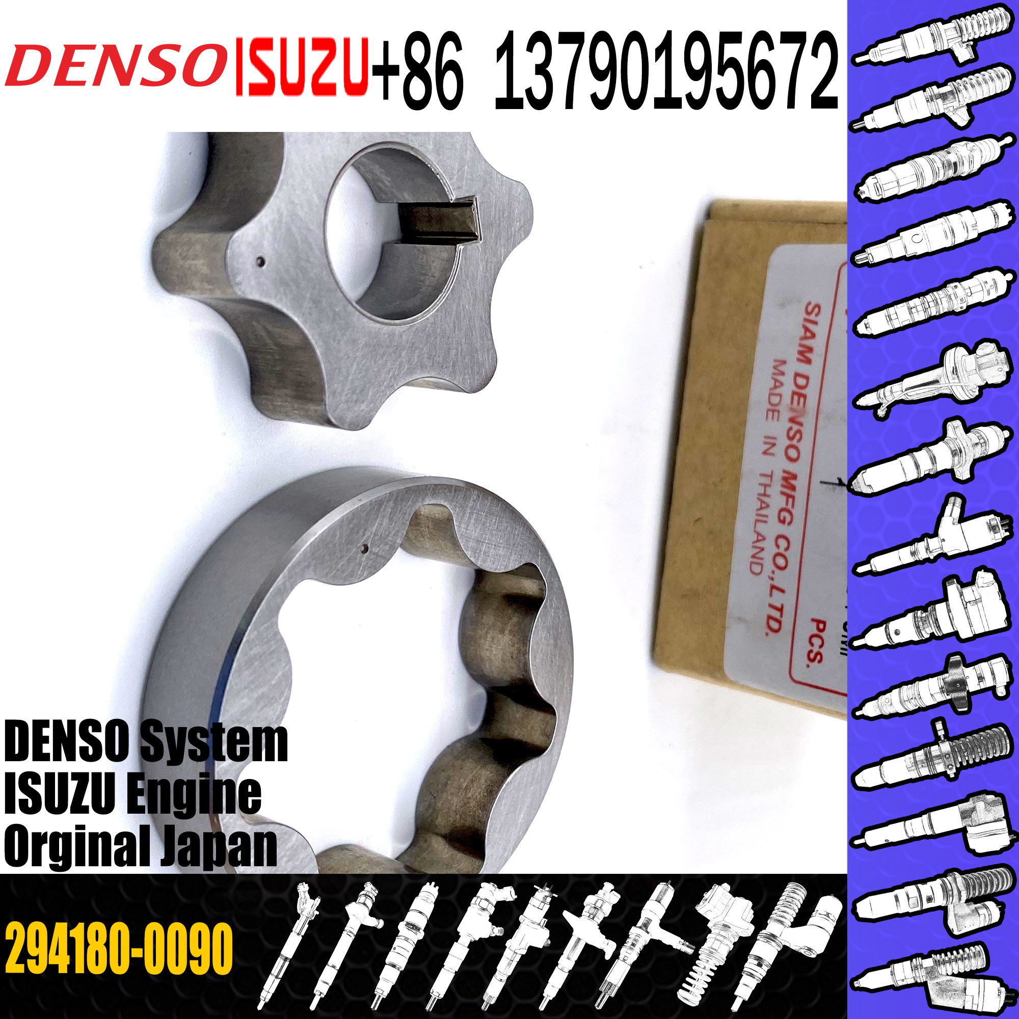 ISO Injector Control Valve Golden Vidar RENEW HP3 For Diesel Engine Car