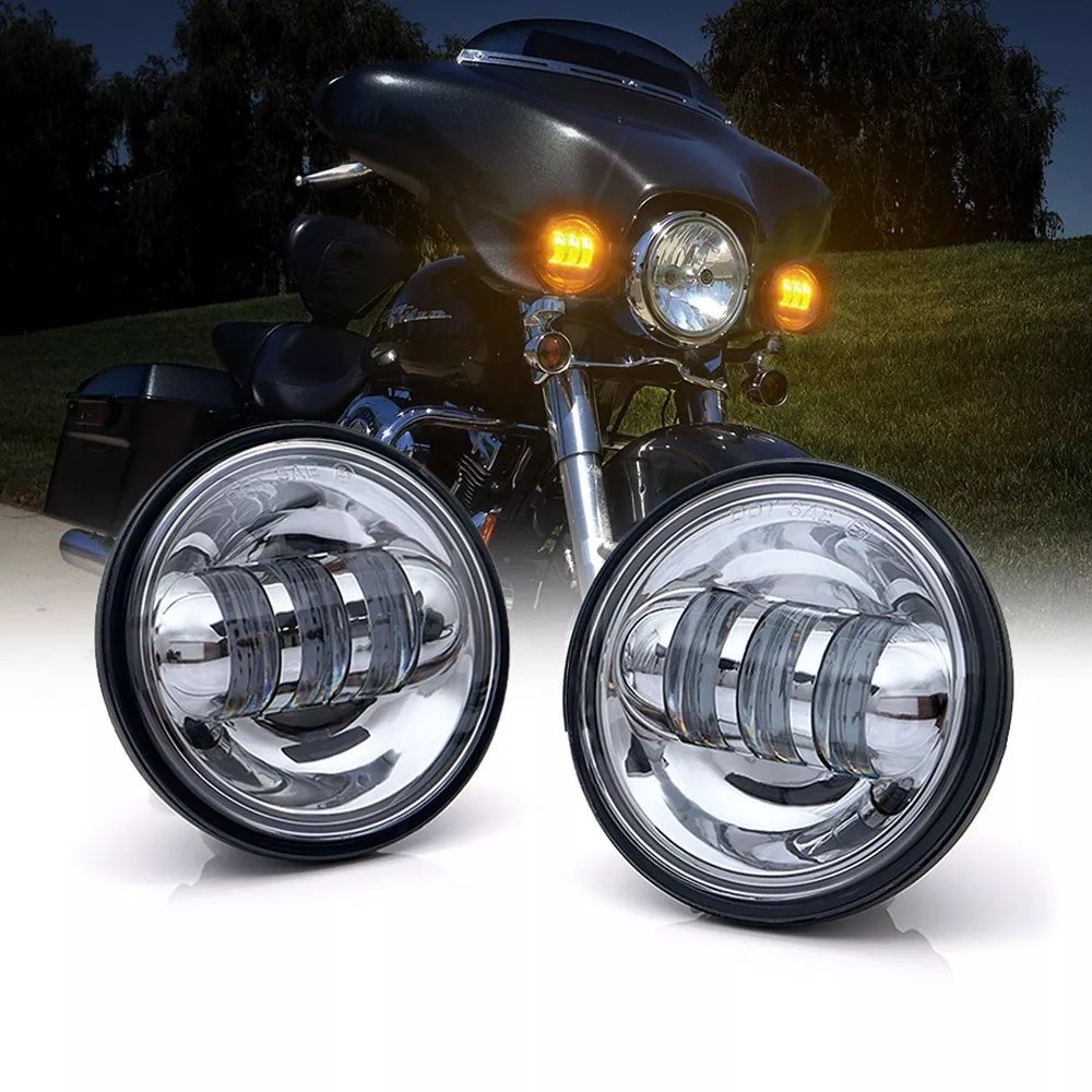IP67 4.5 Inch Cree LED Passing Light LED Fog Lamps For Motorcycles Auxiliary Light