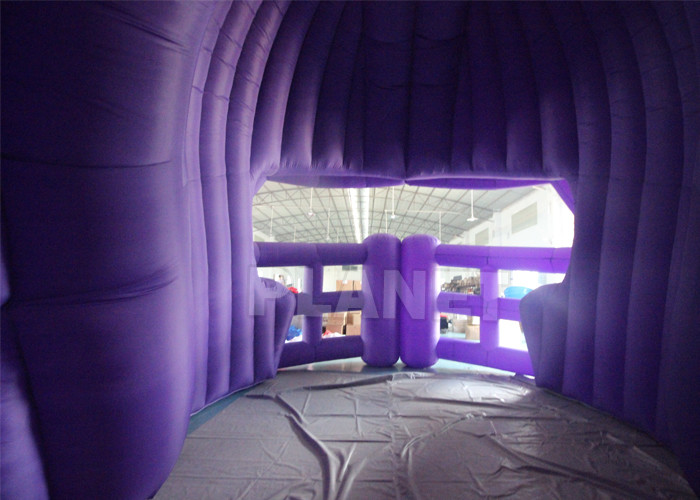 Customized Large Blow Up Mascot Football Game Starting Entrance Inflatable Helmet Tunnel