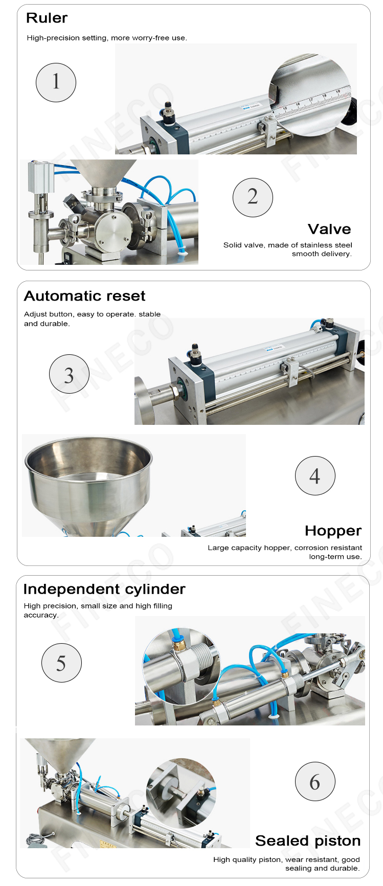 FKF601 Filling Machine for Small Jars of Chili Sauce Peanut Butter Olive Oil and Cream