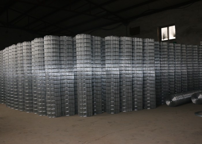 1/4 Inch Retaining Wall Galvanised Weld Mesh Panels 3.0mm Dia