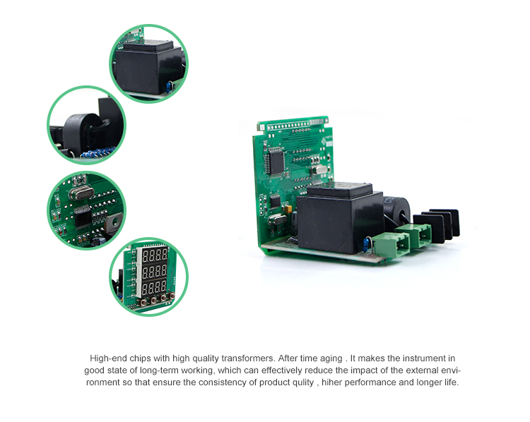 Data Logger For Current Voltage Frequency Digital Analog Single Phase Combined Meter RH-UIF73