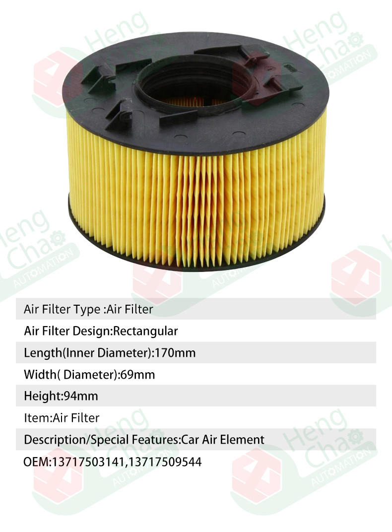 Maximize Efficiency 95-99% With Filter Elements OEM 13717503141 13717509544 For Auto