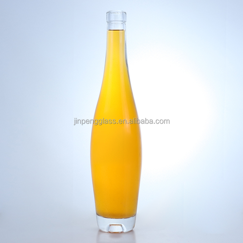 Clear Super Flint Glass Bottles 750ml for Gin Rum Whisky and Wine – Custom Design