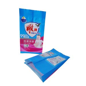 Safety Detergent Washing Powder Plastic Packaging Bag With Hand Size