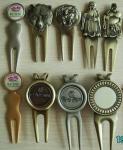 Brass / Antique Brass zinc alloy Odyssey Golf Divot Tool