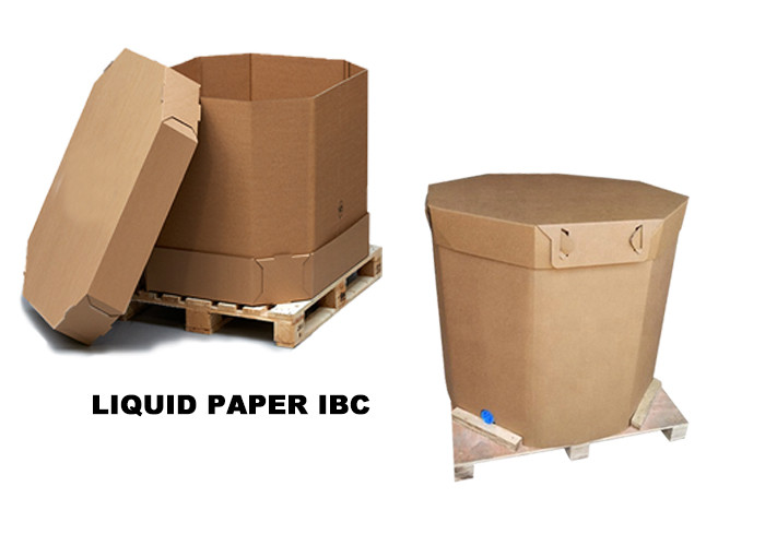 Accept Custom Oil Paper IBC Container With 1000L Food Grade